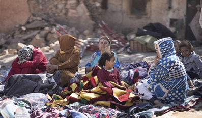 Moroccan quake victims